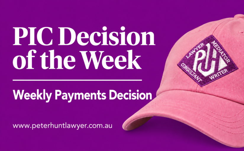 Claimant Not Entitled to Both WC Payments and CTP Payments for Same Period